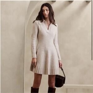 New with tags Banana Republic Rosie Wool Blend Sweater Dress